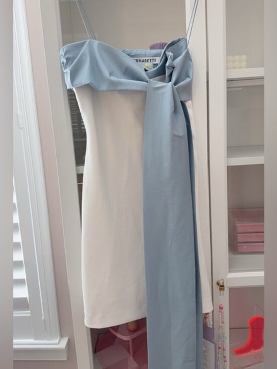 Bernadette Riviera Bart Crepe Mini Dress - Picture 4 of 10